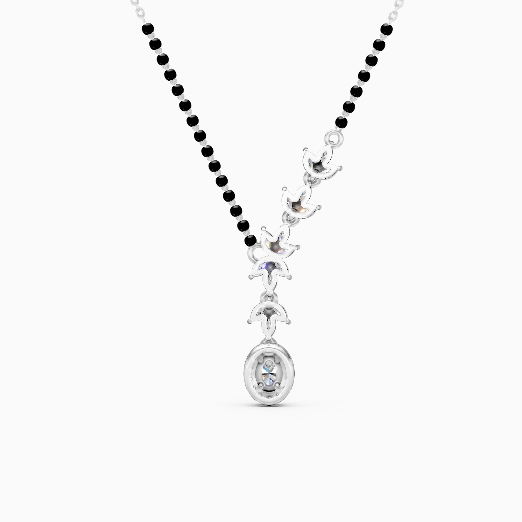 Eternal Bloom Lab Grown Diamond Mangalsutra